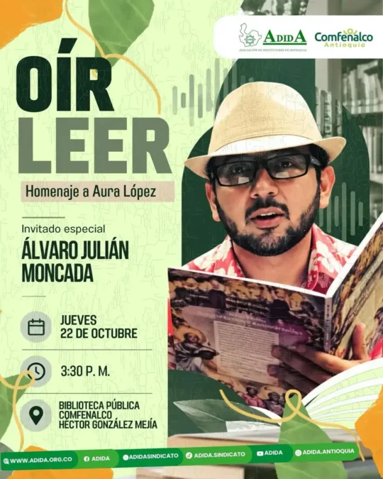 Oir Leer Homenaje A Aura Lopez - Image 10183