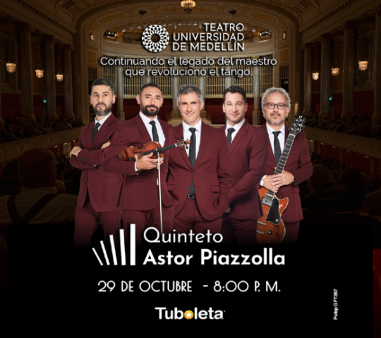 QUINTETO ASTOR PIAZZOLLA MEDELLIN - Image 10113