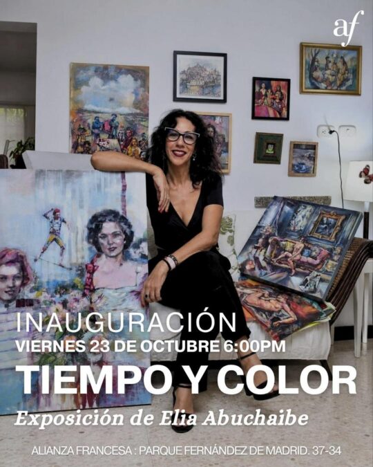 Tiempo Y Color Exposicion De Elia Abuchaibe - Image 10192