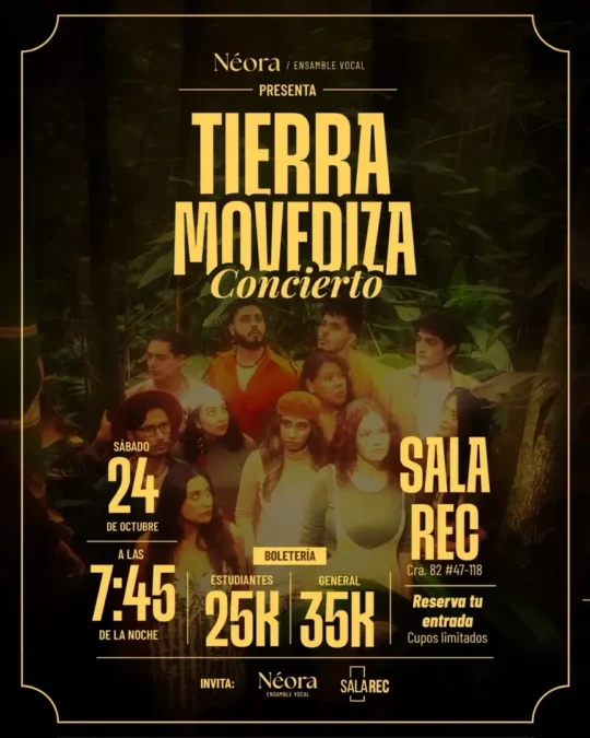 Tierra Movediza Concierto De Neora Ensamble Vocal - Image 10164