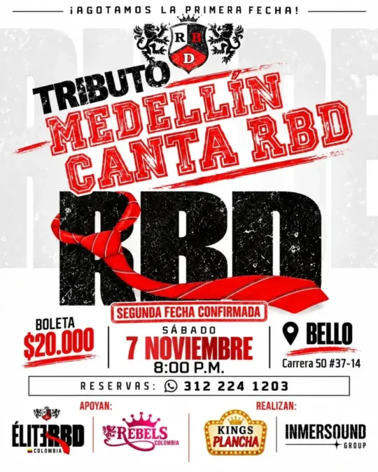 Tributo Medellin Canta RBD - Image 10339