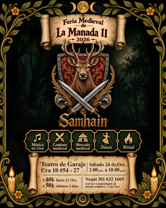 Feria Medieval de la Manada II – Samhain 2026 - Image 01