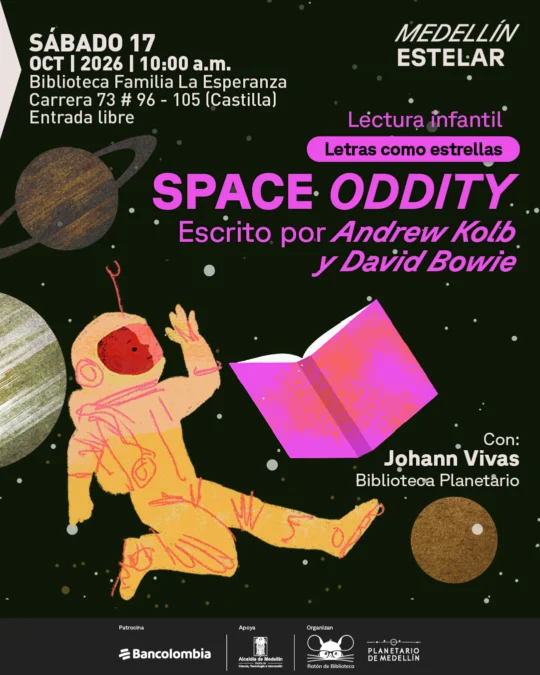 Lectura infantil: Space Oddity de Andrew Kolb y David Bowie - Image 01