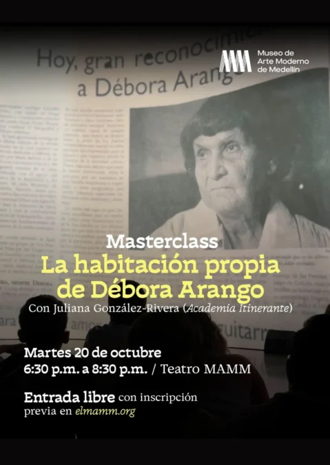 Masterclass: La habitación propia de Débora Arango - Image 01
