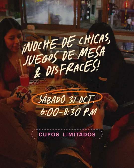 Noche de chicas, juegos de mesa & disfraces - Image 01