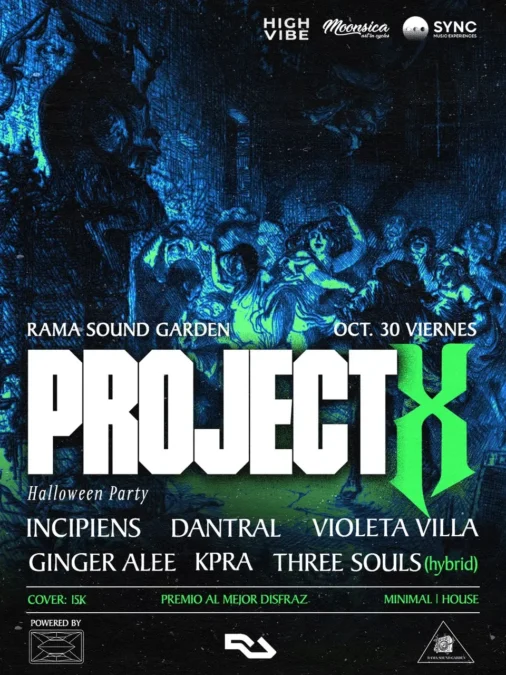 PROYECT X _FIESTA DE HALLOWEEN EN RAMA SOUND GARDEN - Image 01
