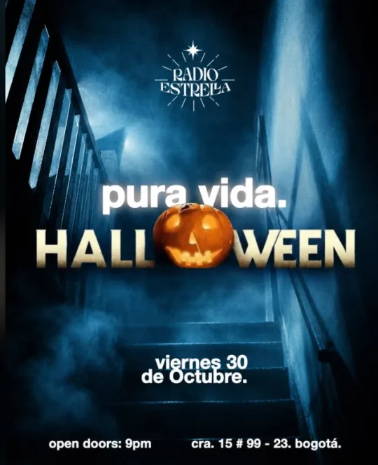 Pura Vida Radio Estrella HALLOWEEN - Image 01