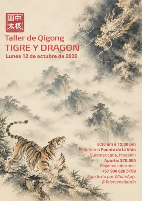 Taller de Qìgōng TIGRE Y DRAGÓN - Image 01