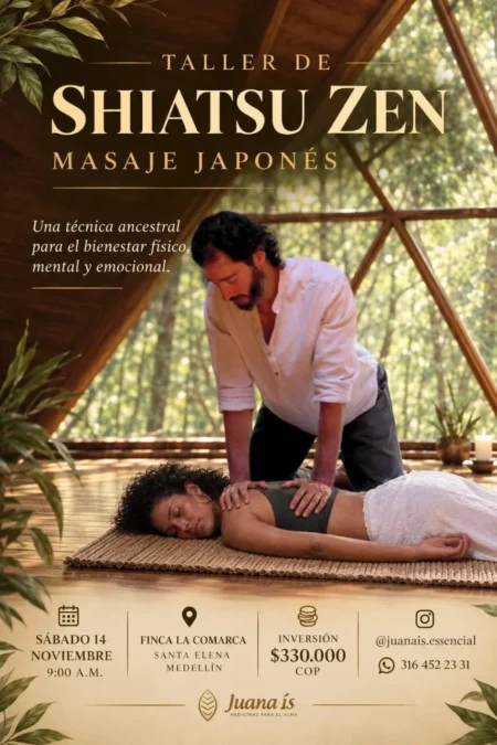 Taller de Shiatsu Zen-Masaje terapéutico japonés - Image 01