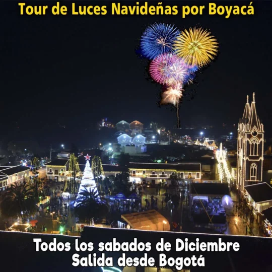 Tour de luces Navideñas por Boyacá Saliendo de Bogotá - Image 01